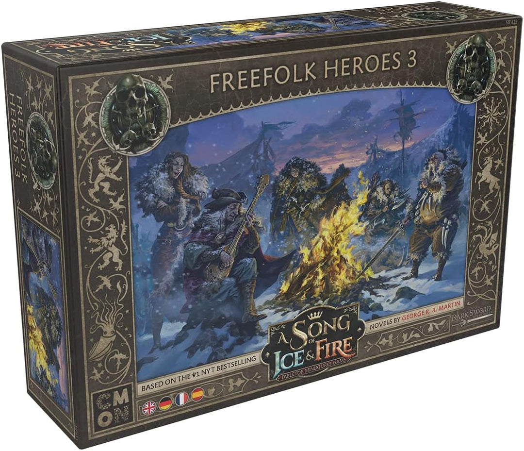 CMON | A Song of Ice & Fire – Helden des Freien Volks 3 | Erweiterung | Tabletop | 2 Spieler | Ab 14