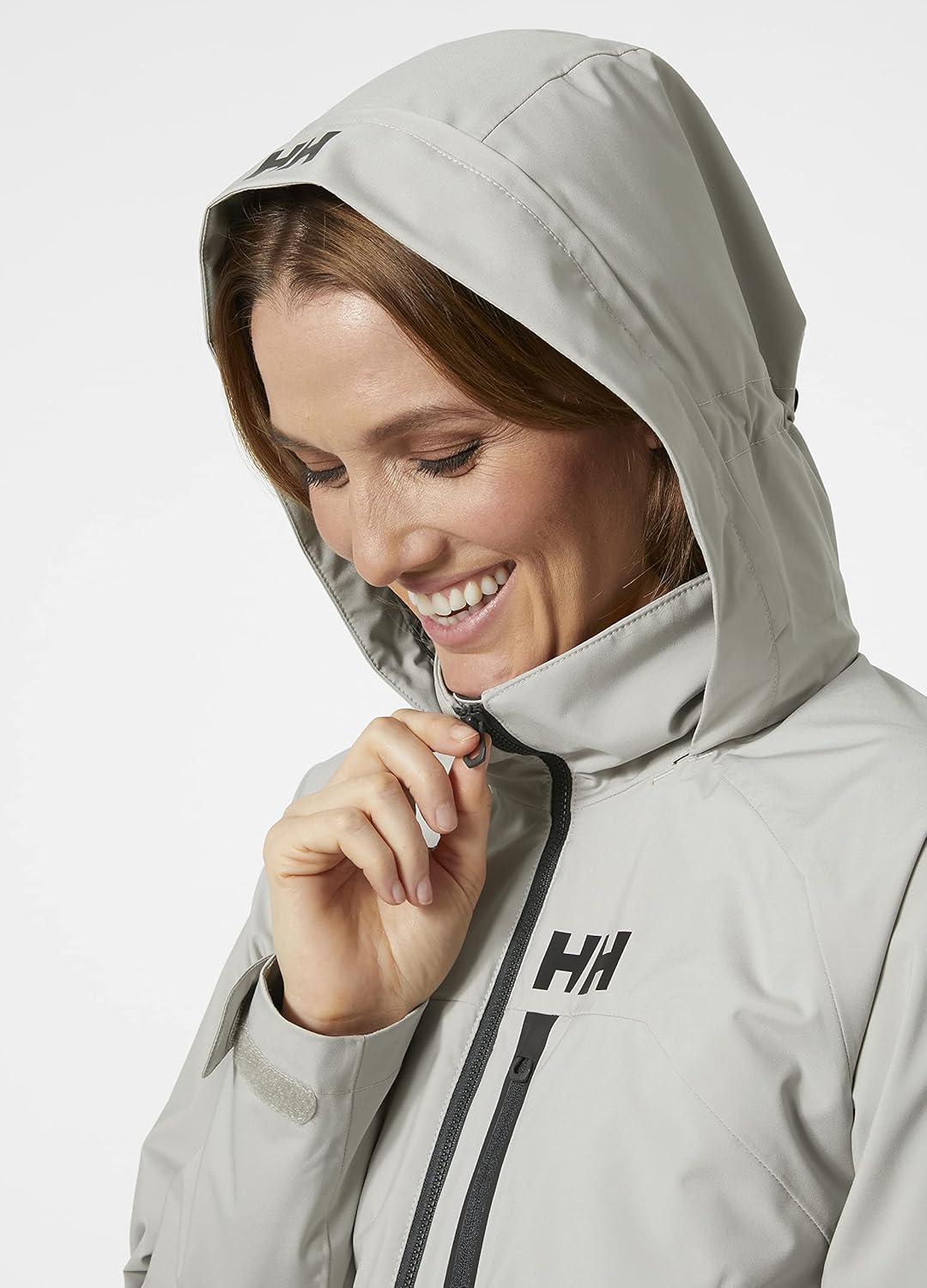 Helly Hansen Damen Hp Racing Lifaloft Kapuzenjacke Ins Jacke XS Grau, XS Grau