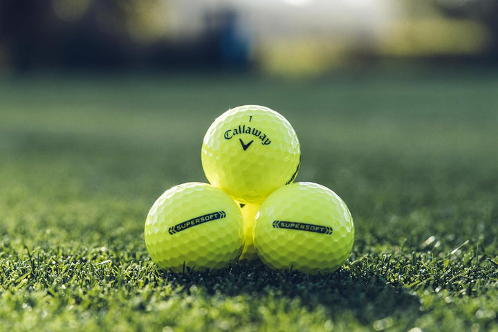 Callaway Supersoft Golfbälle 2023 Gelb, Gelb