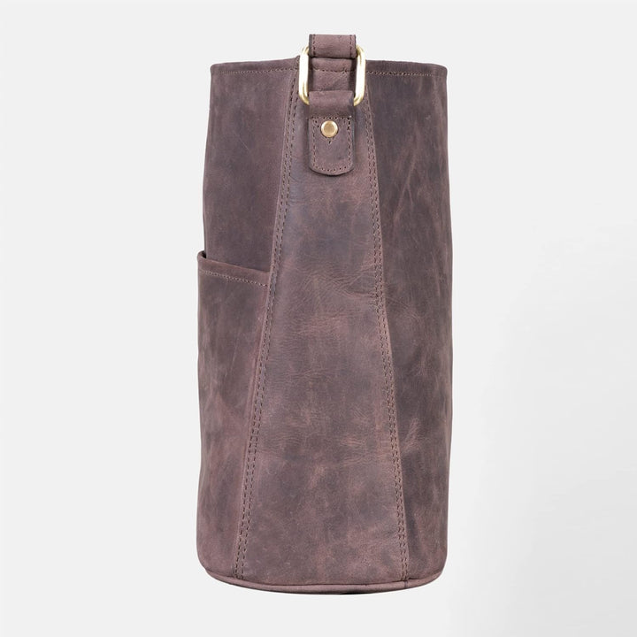 LEABAGS Leder Handtasche Damen I Premium Echtleder Umhängetasche I Schultertasche I Damentasche I Tr