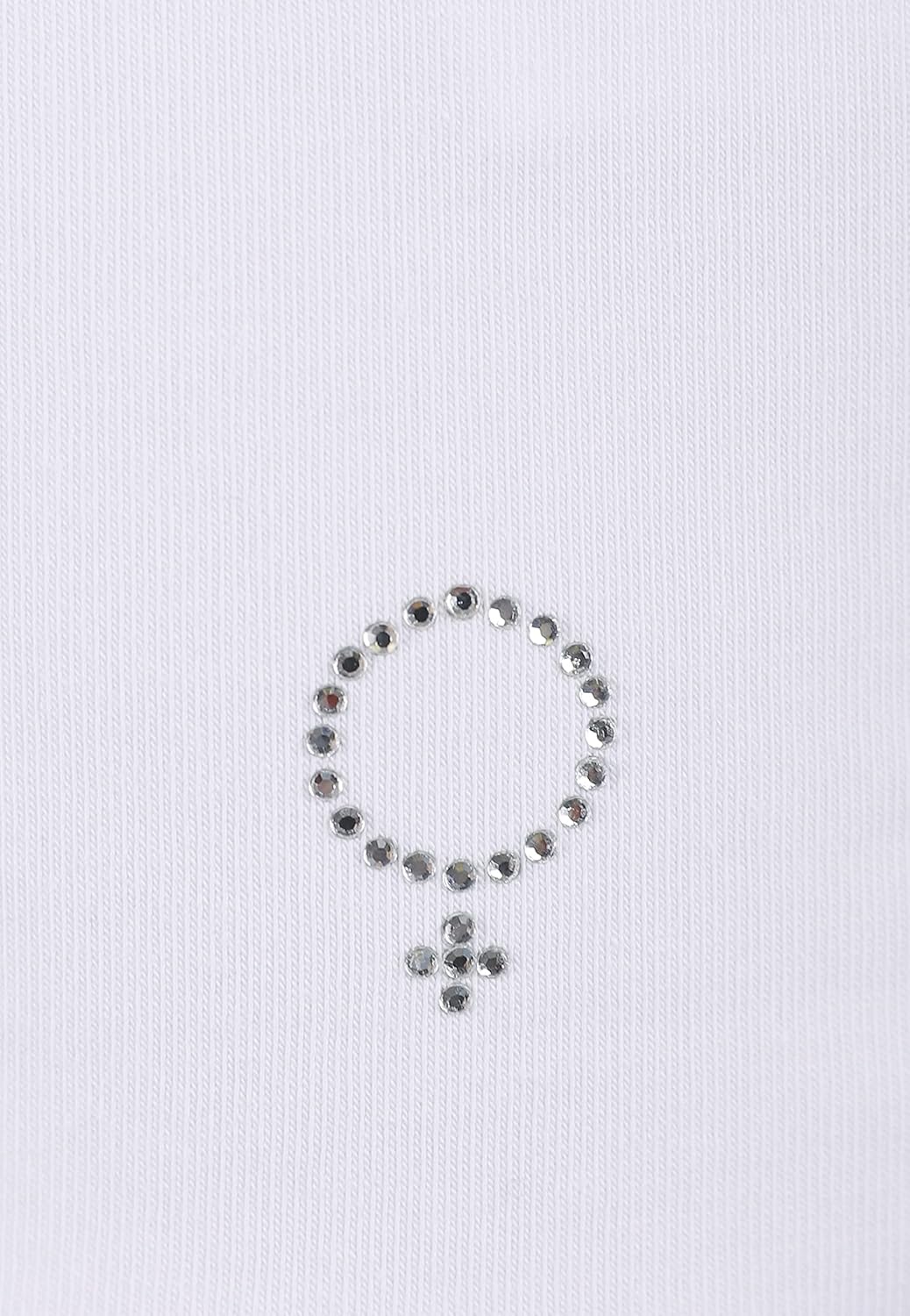 10102 Damen Basic Rundhals (Round-Neck) Halbarm Kurzarm T-Shirt/Jersey Tshirt Oberteile, Basics und