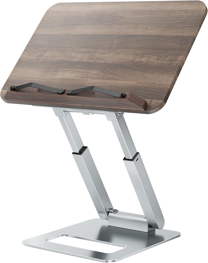 Tounee Buchständer, Teleskop-Buchhalterständer, höhenverstellbar, ausziehbares Design, ergonomischer