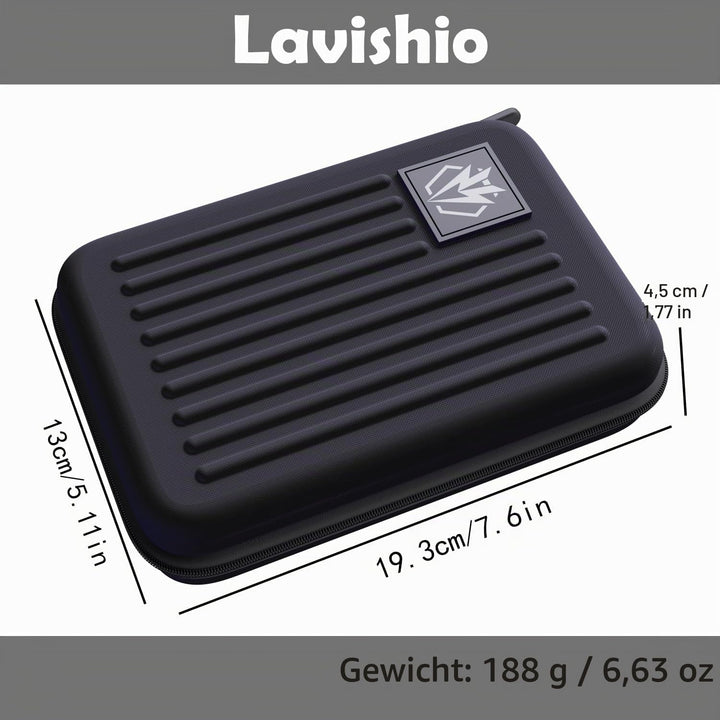 Darttasche für 6 Darts,Dartpfeiltasche &amp; Dartpfeile Aufbewahrung | Schutz aus Eva-Material | Profess