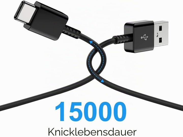 2-Pack Ladegerät mit Ladekabel Kompatibel mit Samsung Galaxy S8, S8 Plus, S9, S9 Plus, S10, S10 Plus