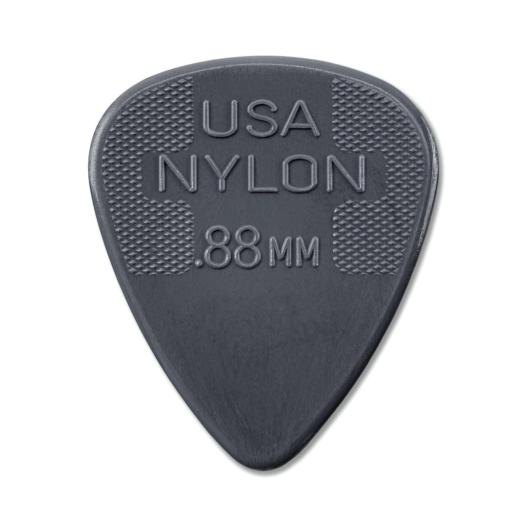 Dunlop 44R88 Gitarrenplektren, 72 Stück 72 Stück Standard-Nylon 0,88mm, 72 Stück Standard-Nylon 0,88