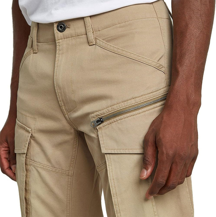 G-STAR Herren Rovic Zip 3D Regular Tapered Pants 26W / 32L Braun (Lion D02190-c962-1610), 26W / 32L