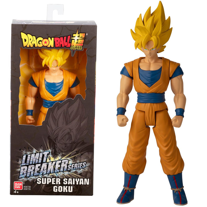 BANDAI - Dragon Ball Super - Riesenfigur Limit Breaker 30 cm - Super Saiyan Goku - Offizielle Dragon