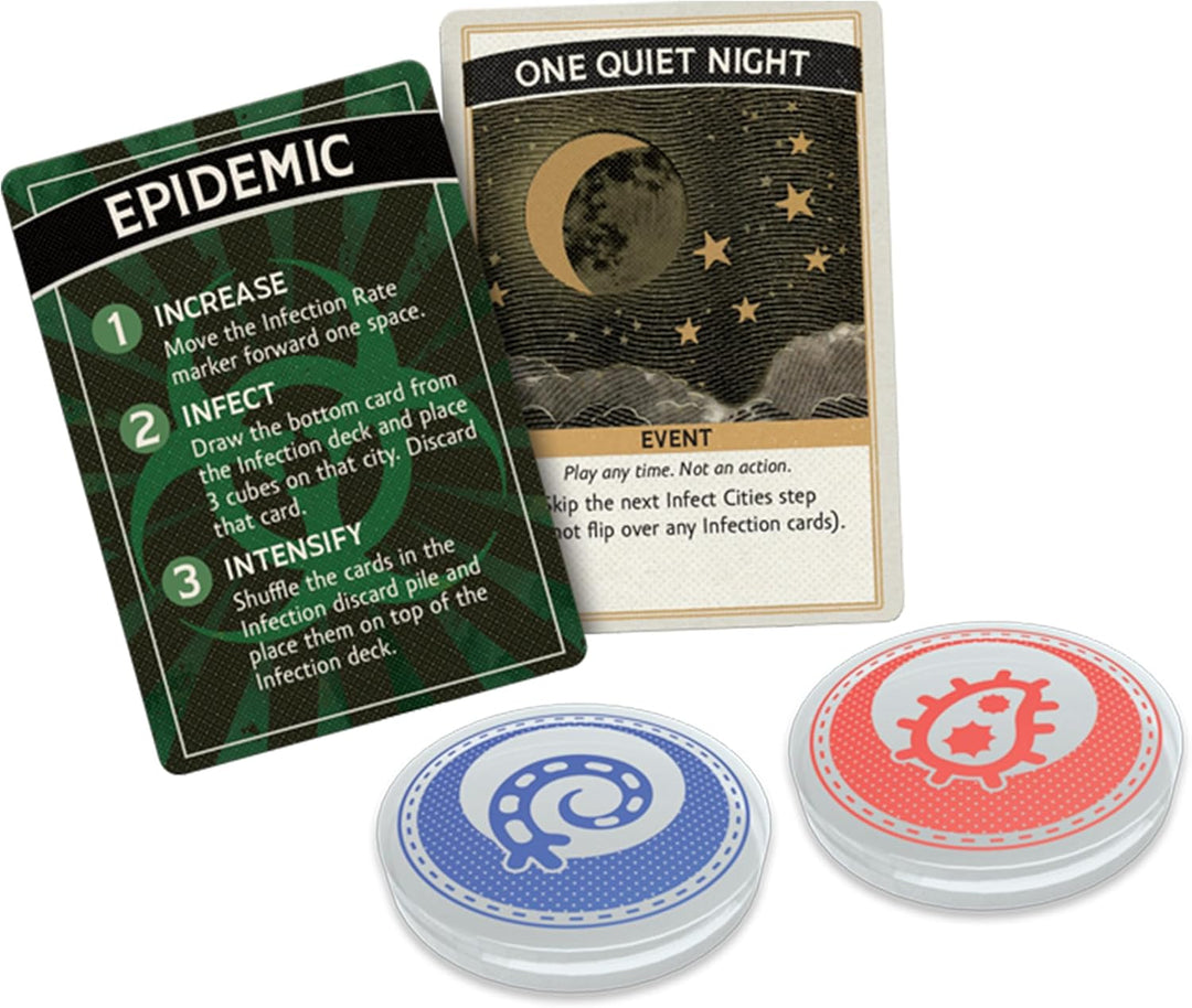 Z-Man Games ZMGZM7102 Pandemie 10th Anniversary Box, gemischte Farben
