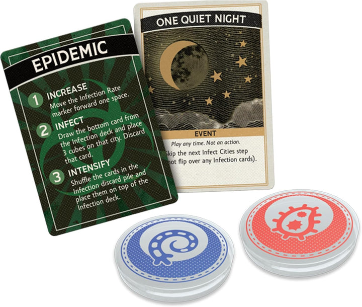 Z-Man Games ZMGZM7102 Pandemie 10th Anniversary Box, gemischte Farben