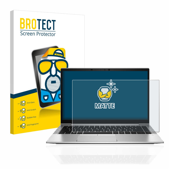BROTECT Entspiegelungs-Schutzfolie für HP EliteBook 840 G8 Matte Displayschutz-Folie, Anti-Reflex, A
