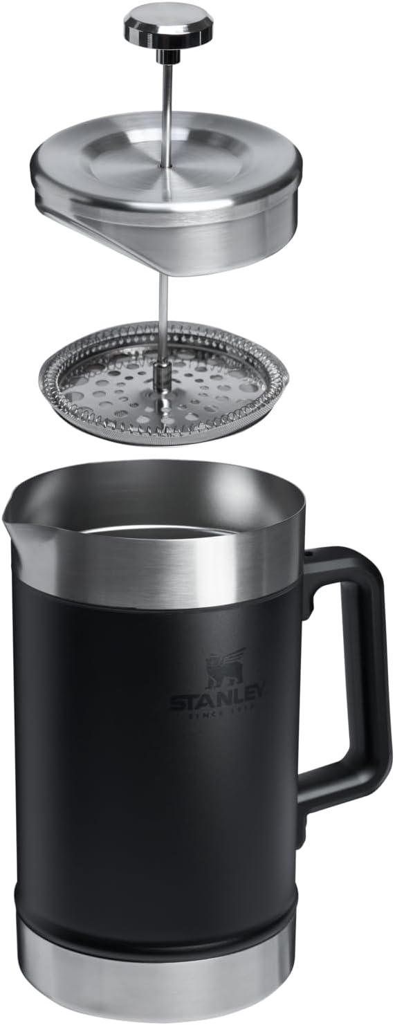 Stanley Perfect-Brew French Press 1,3 l, Schwarz 2,0 48oz Schwarz 2.0, 48oz Schwarz 2.0