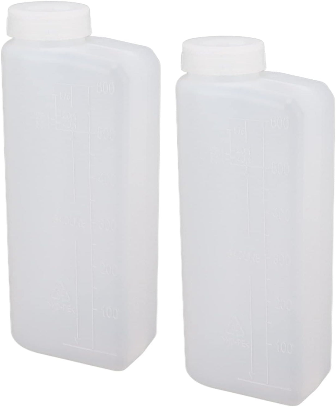 2 Stück 600 Ml 2-Takt-Ölmischflasche, Öl-Benzin-Kraftstoff-Mischflasche, Professionelle Öl-Mischflas