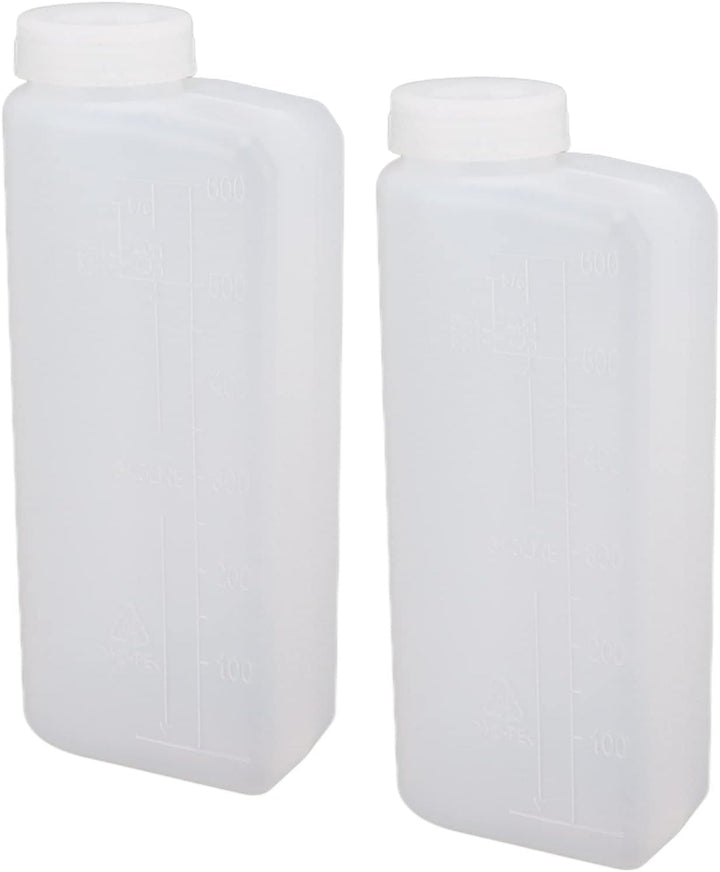 2 Stück 600 Ml 2-Takt-Ölmischflasche, Öl-Benzin-Kraftstoff-Mischflasche, Professionelle Öl-Mischflas