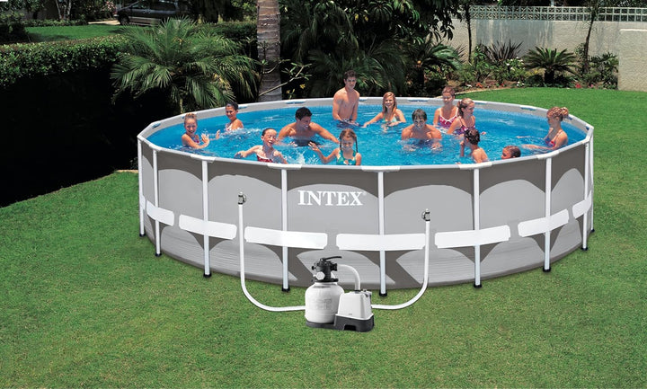 Intex – 230 V Sandfilterpumpe & Saltwater System CG-26676