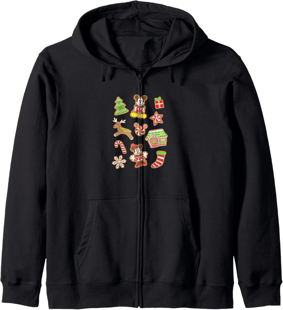 Disney Mickey & Minnie Gingerbread Cookie Weihnachten Kapuzenjacke