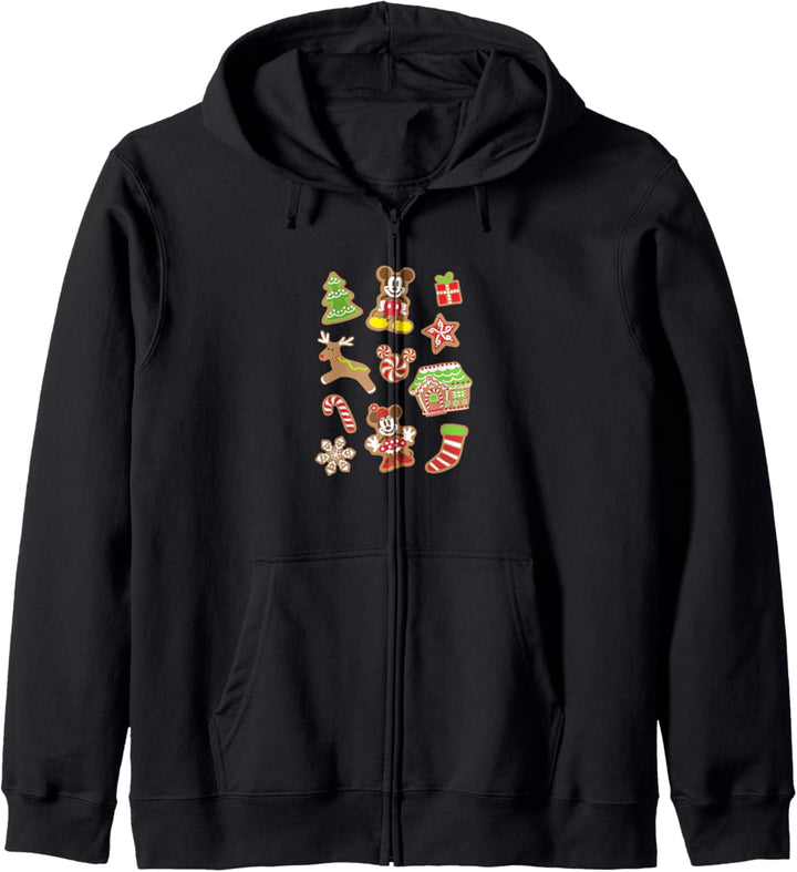 Disney Mickey & Minnie Gingerbread Cookie Weihnachten Kapuzenjacke