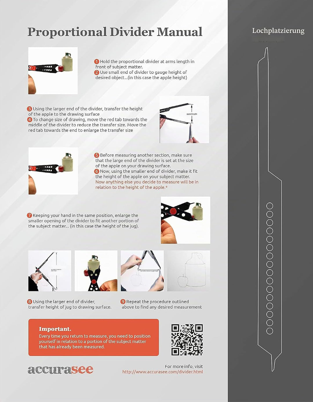 Accurasee Proportionale Trennwand von Accurasee