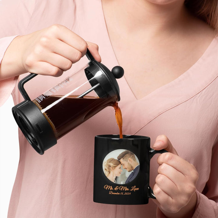 Individuelle Tasse mit Bild oder Text Ihrer Uploads, personalisierte Tasse, mikrowellen- und spülmas