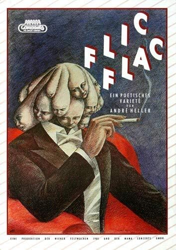 Flic Flac - Poetisches Varieté, Frankfurt 1981 » Konzertplakat/Premium Poster | Live Konzert Veranst