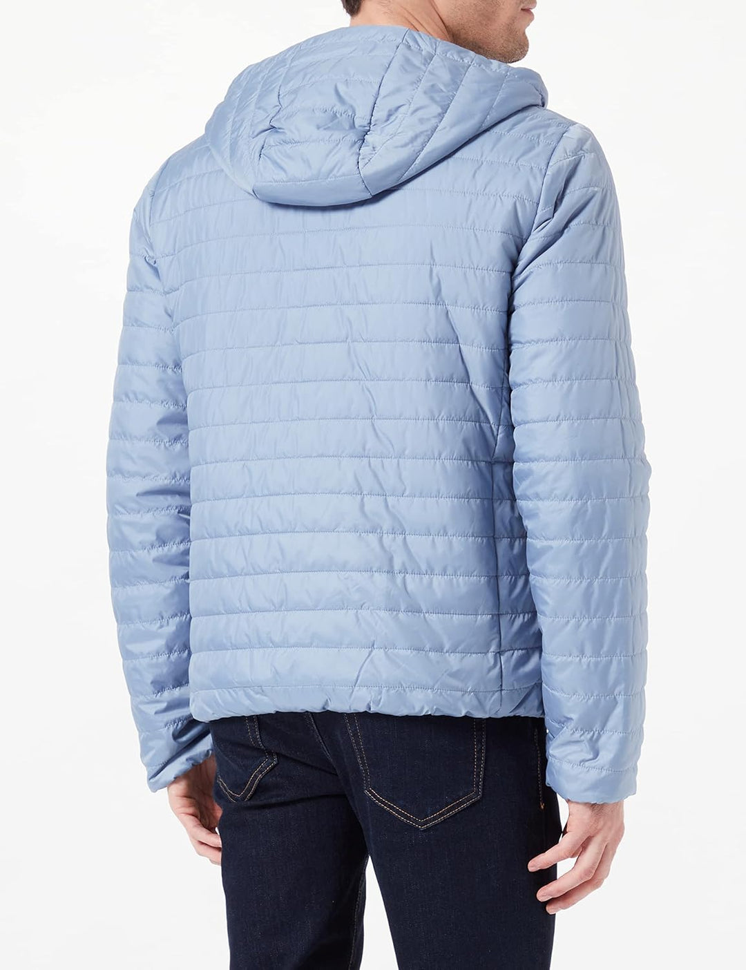 Geox Herren M Wilmer Jacket 48 Faded Denim, 48 Faded Denim