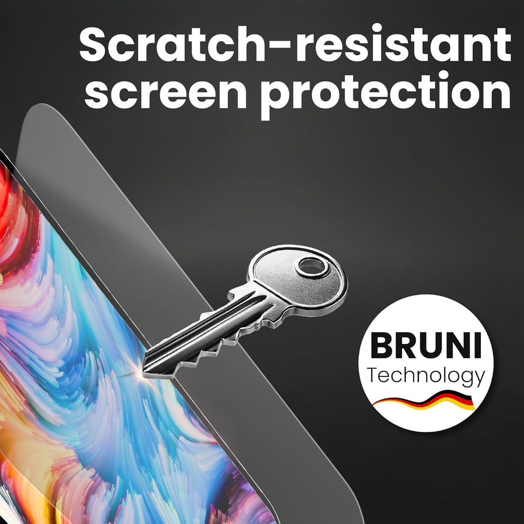 Bruni Schutzfolie kompatibel mit Lenovo Yoga 6 Folie, glasklare Displayschutzfolie (2X)