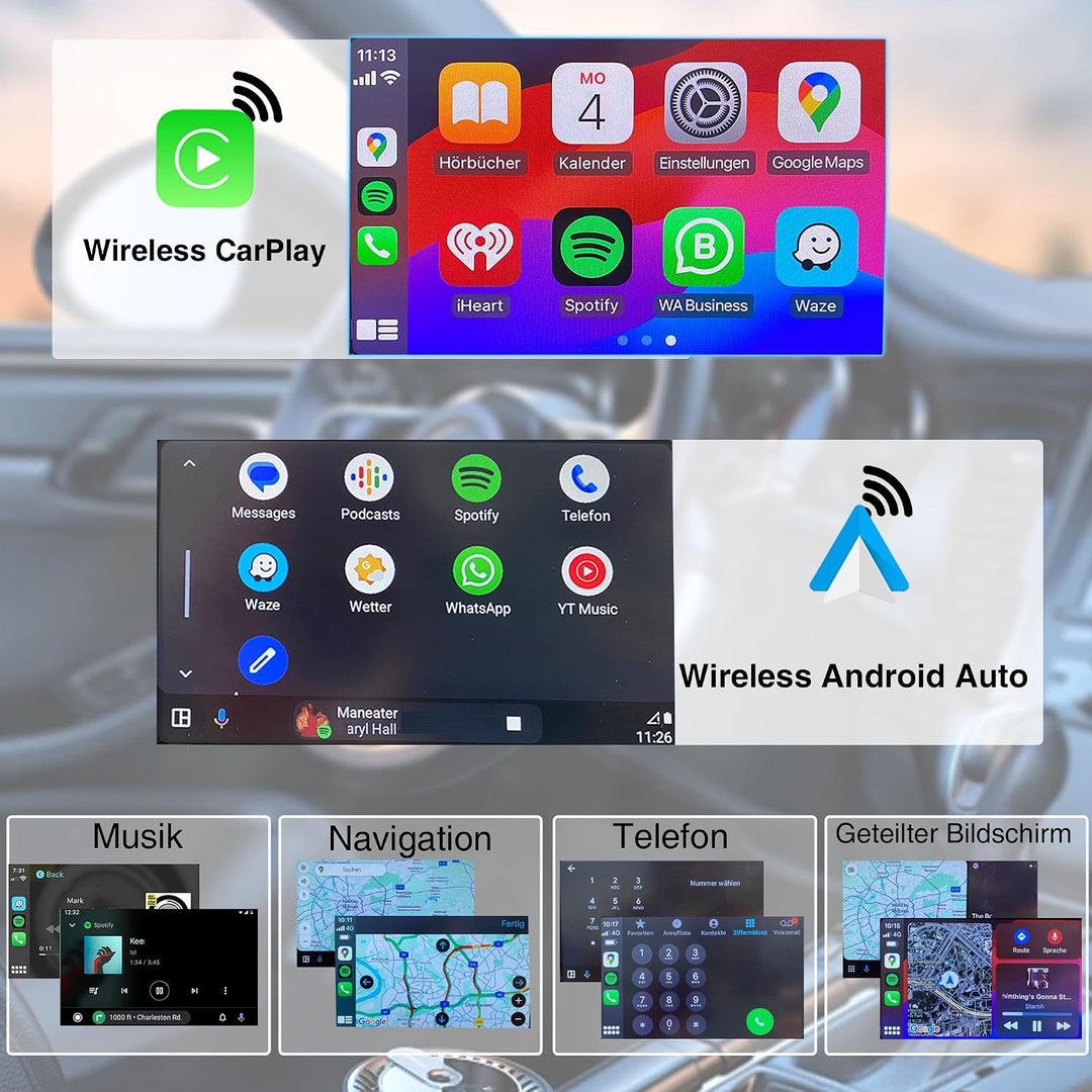 Autoradio RCD360 PRO3S Drahtloses Carplay Android Auto für VW Golf Polo RCD360PRO3S Backup Camera De