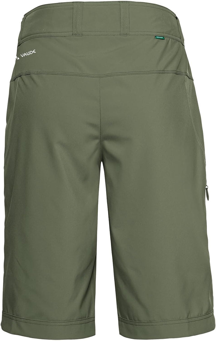 VAUDE Women's Ledro Shorts - Gepolsterte MTB-Shorts mit Innenhose - atmungsaktive & elastische Fahrr