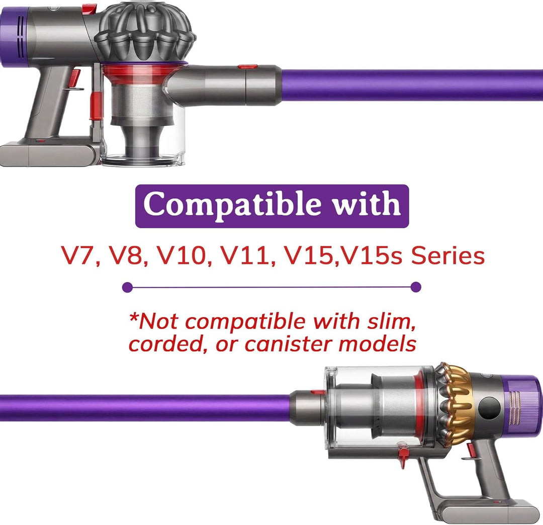 Verlängerungsrohr kompatibel mit Dyson V15 V11 V10 V8 V7, Quick-Release-Verlängerungsrohr 74 cm Ersa
