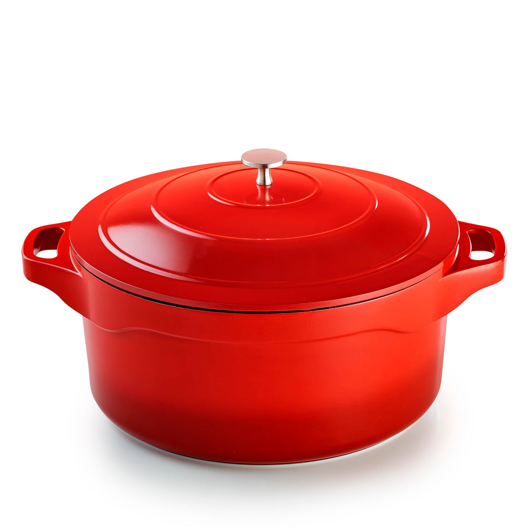 Pradel Excellence - PCUI003004 - Runder Schmortopf Magma aus Aluminiumguss Ø32cm - Antihaftbeschicht