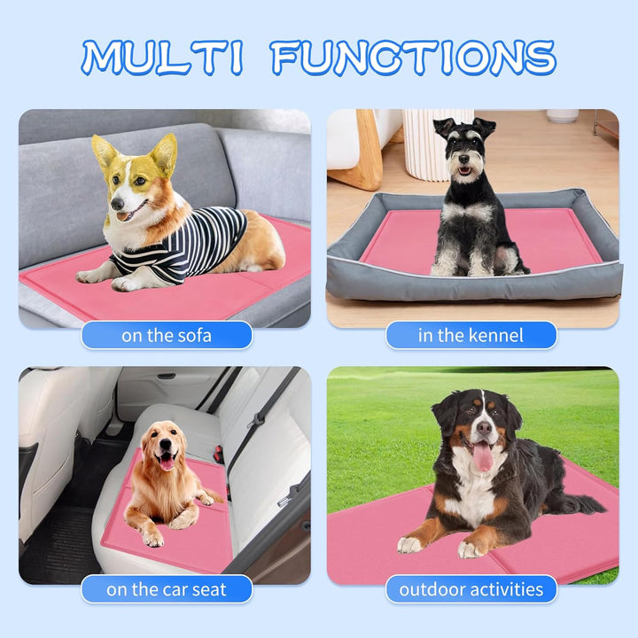 Kühlmatte Hund Katzen, Kühlmatte für Hunde Selbstkühlend Hunde Kühlmatte für Sommer Hundekühlmatte K