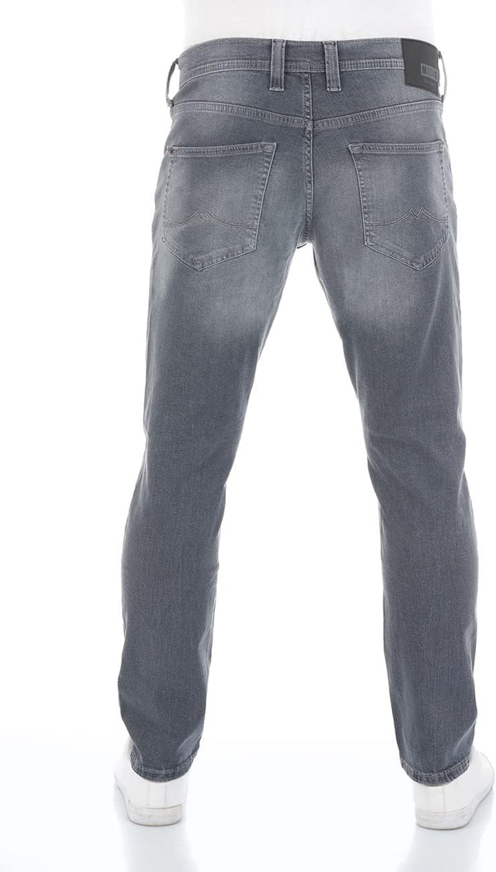 MUSTANG Herren Jeans Hose Oregon Tapered 31W / 32L Light Grey Denim (1009375-313), 31W / 32L Light G
