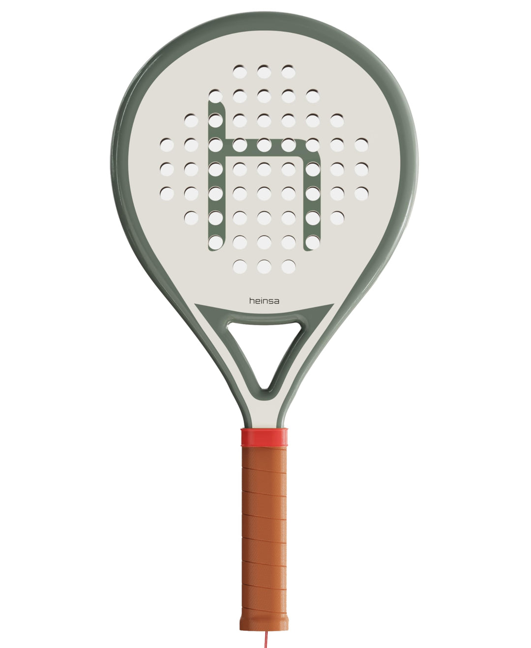 heinsa Carbon Padel Schläger mit Kanten Schutzband | Padel Tennisschläger für anspruchsvolle Spieler