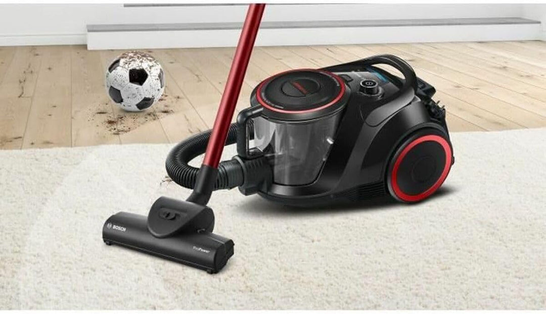 Bosch BGS41POW1 BAGLAS LEHRENSPREISER - MORMOUM - Schwarz - 700 W - 72 dB - HEPA 13 - 10 m - 2,4 l,
