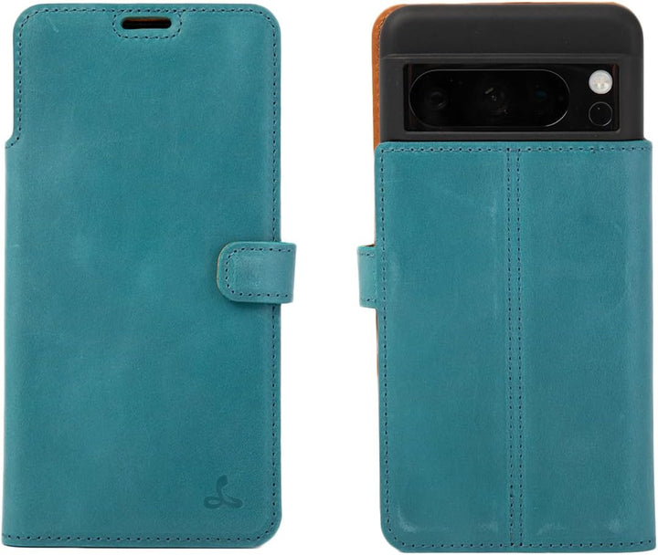 Snakehive Schutzhülle/Klapphülle echt Lederhülle mit Standfunktion, Handmade in Europa für Google Pi