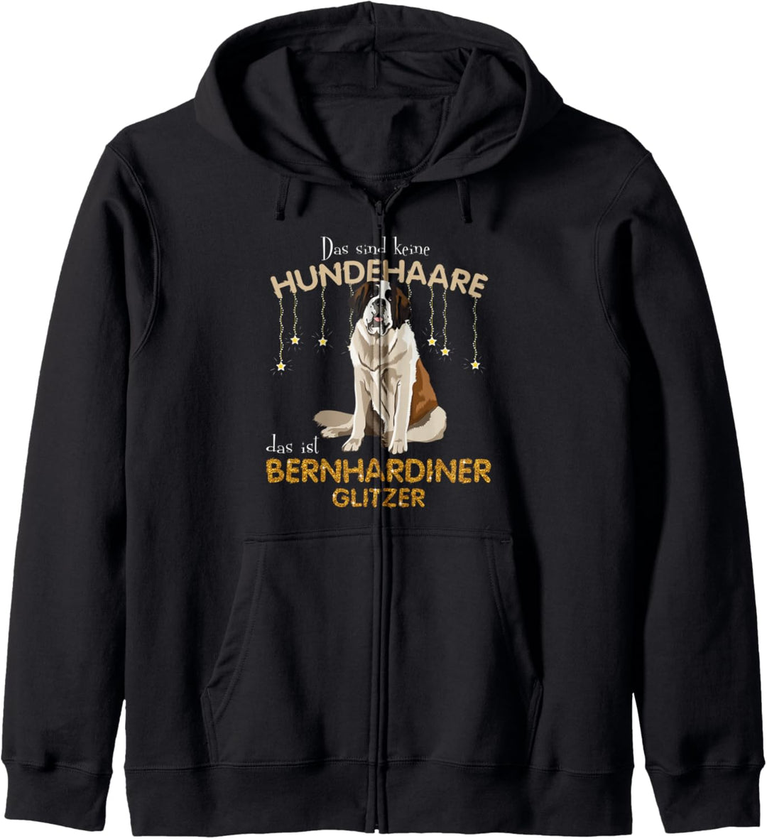 Das sind keine Hundehaare das ist Bernhardiner Gli Kapuzenjacke