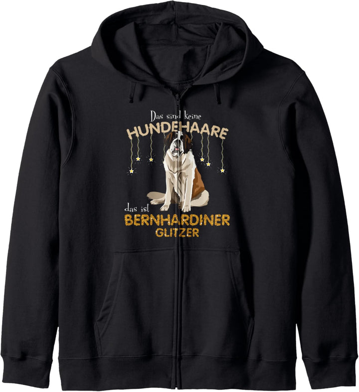 Das sind keine Hundehaare das ist Bernhardiner Gli Kapuzenjacke