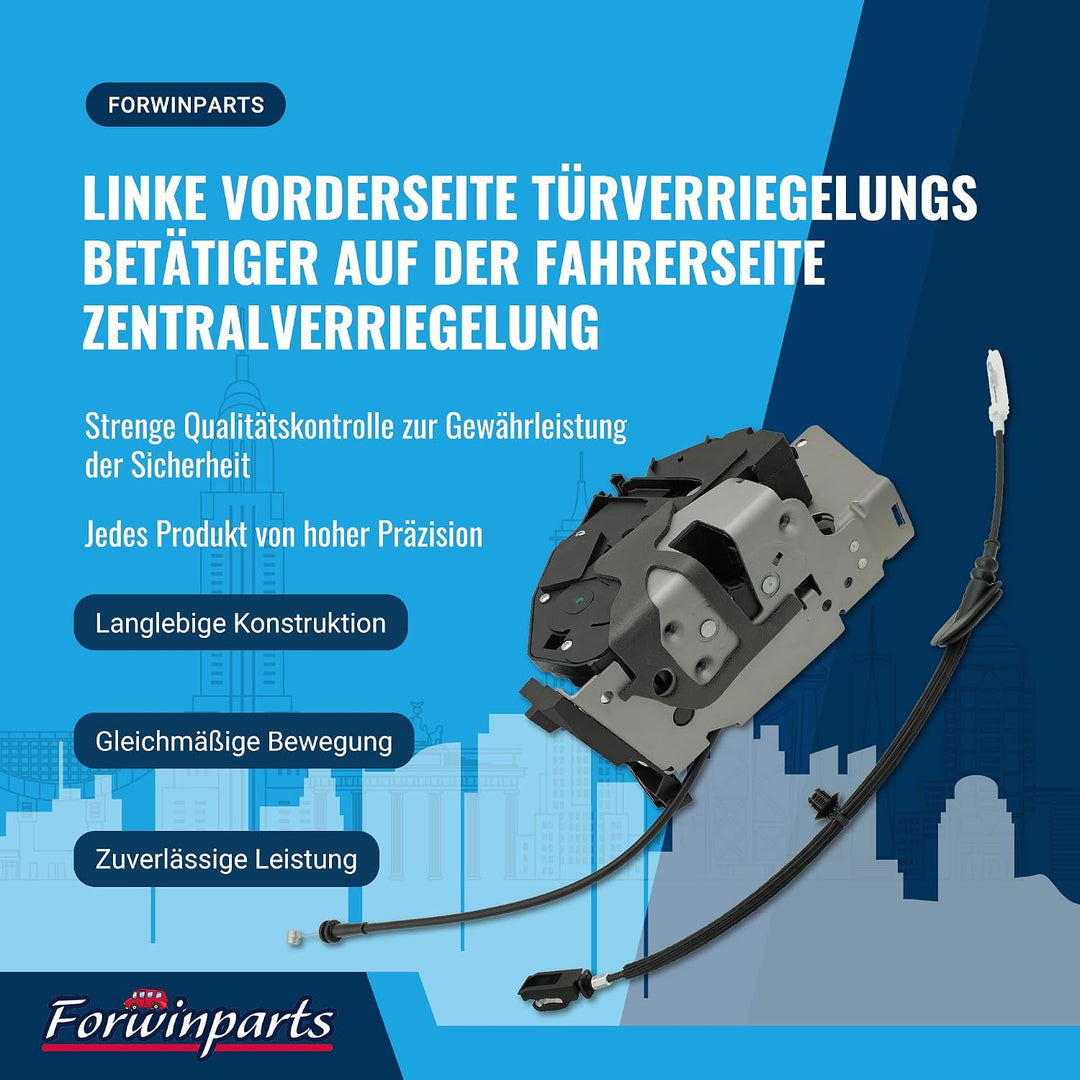 Forwinparts BK21V219A65DJ linke Vorderseite Türverriegelungsbetätiger auf der Fahrerseite Zentralver