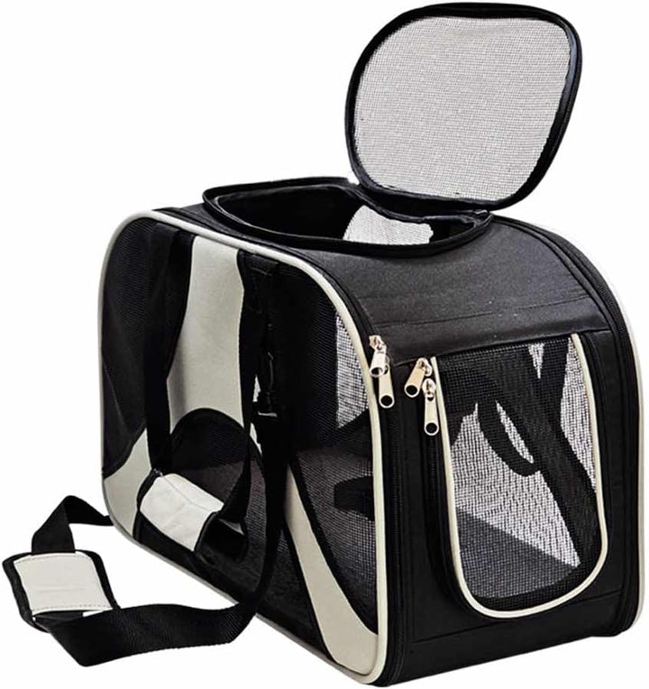 Nobby Tasche Swing Creme schwarz 46 x 22 x 30 cm