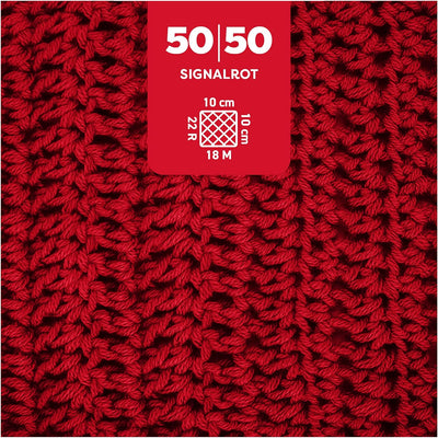 myboshi 50/50-Ganzjahres-Wolle, inkl. original myboshi Label in Lederoptik, für Oberbekleidung geeig