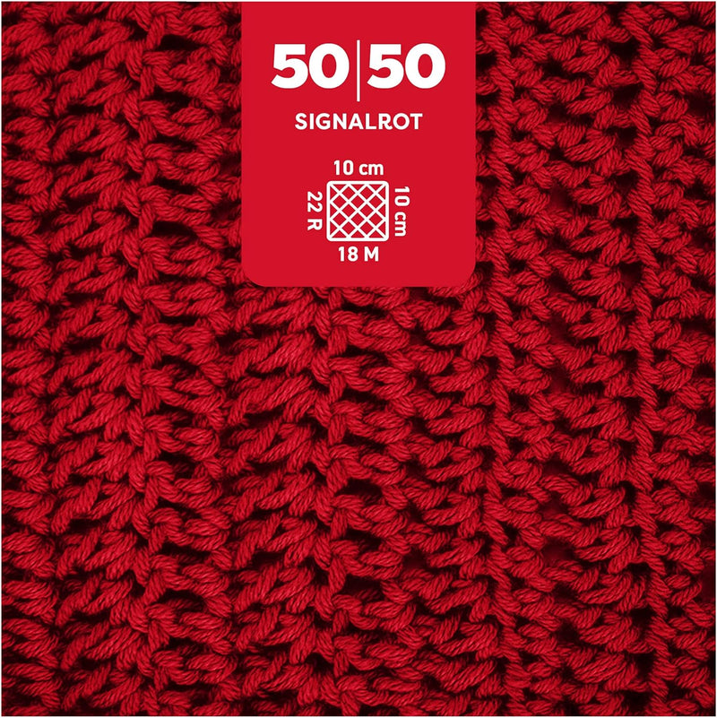 myboshi 50/50-Ganzjahres-Wolle, inkl. original myboshi Label in Lederoptik, für Oberbekleidung geeig