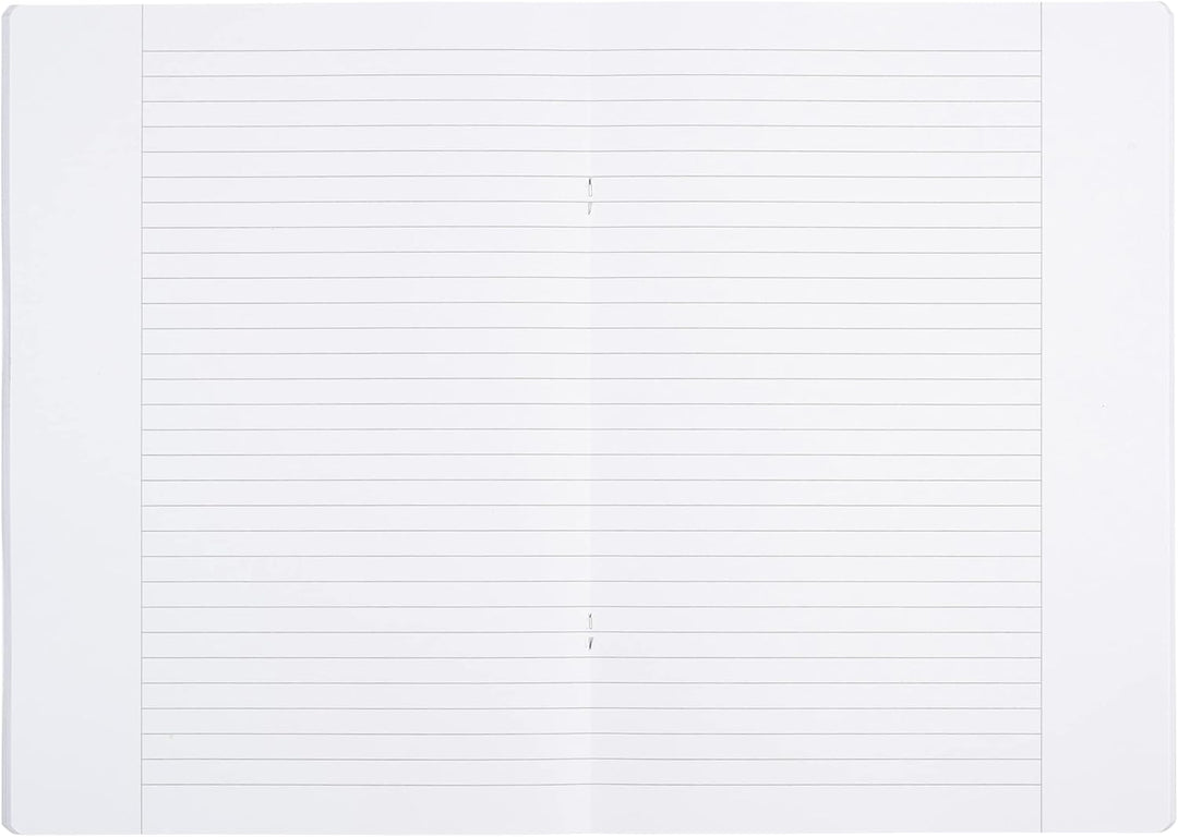 Oxford Schulheft A4, 32 Blatt, Lineatur 25, liniert, blau, 10 Stück Single, Single