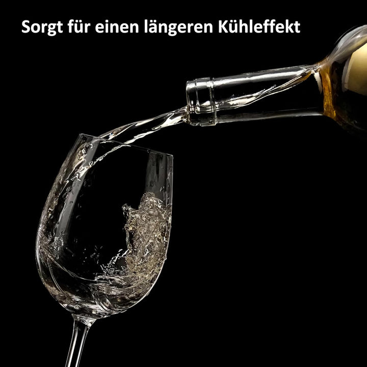 Haier Flaschenkühler Premium Collection I Weinkühler aus rostfreiem Edelstahl, spülmaschinenfest I S