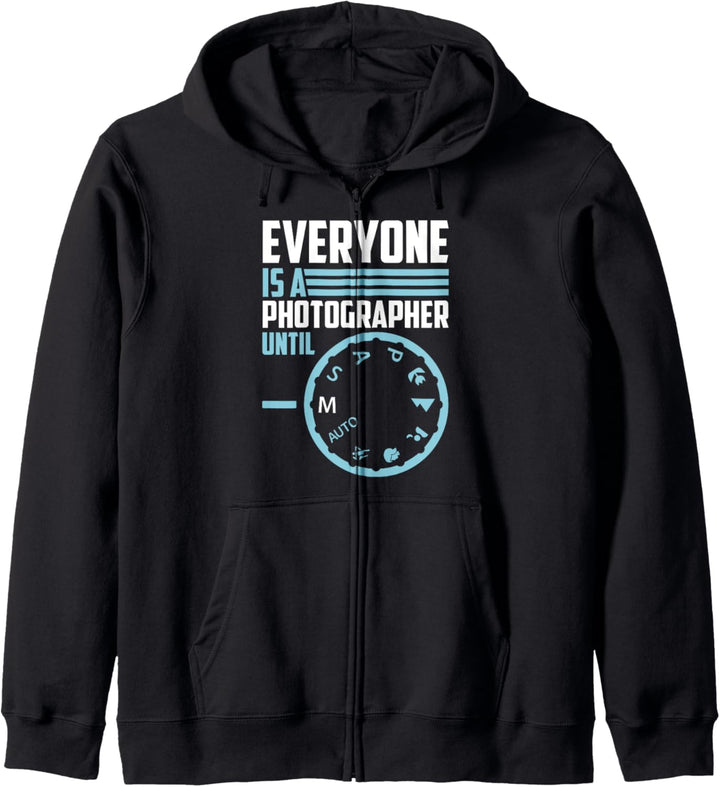 Jeder ist ein Fotograf bis zum manuellen Modus Kapuzenjacke