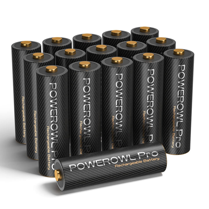 AA Akku PRO, POWEROWL 1,2v NiMH hohe Kapazität 2800 mAh Gute Qualität Wiederaufladbare Batterien AA