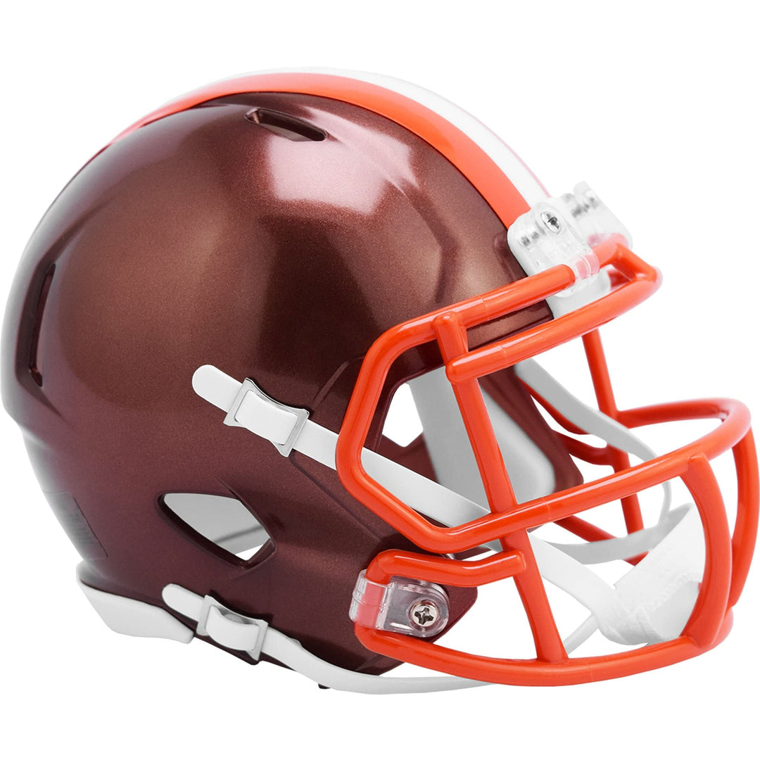 NFL Mini Helm Speed Cleveland Browns Flash Edition Footballhelm