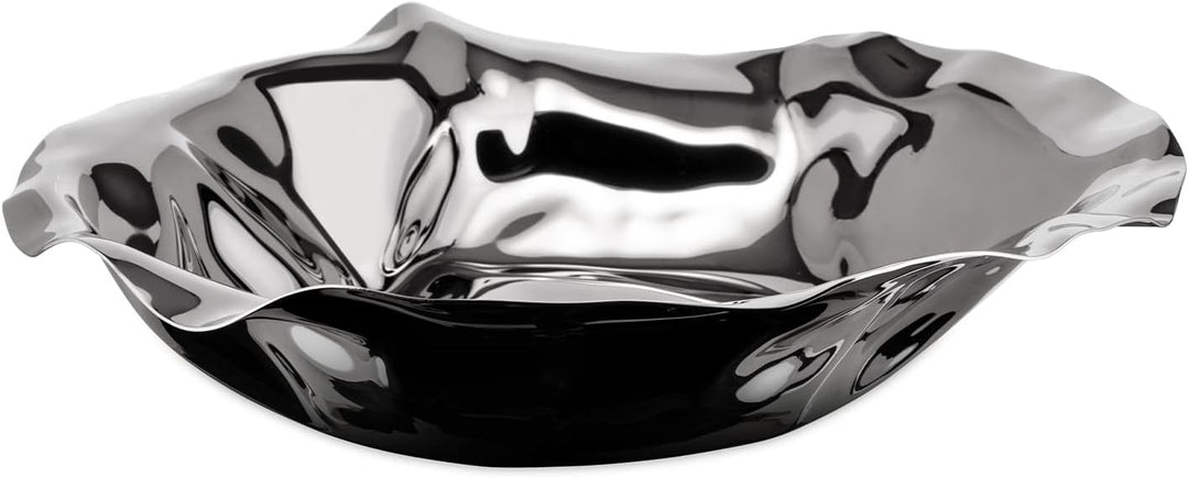Alessi 90084 Sarria' Schale, rund aus Edelstahl , 5.7 x 27 x 3 cm, Silber
