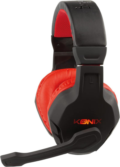 Konix Drakkar Skáld Gaming-Headset PC - 50-mm-Lautsprecher - Flexibles Mikrofon - 1,5-m-Kabel - 3,5-