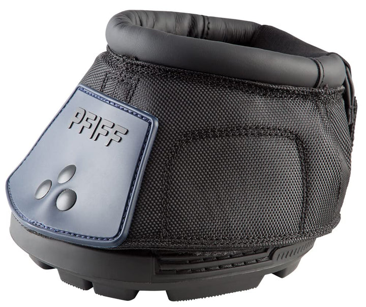 Pfiff 102855 Pferde Hufschuh Behandlungsschuh, 1 Stück, Schwarz-Blau Gr. 9 1 Stück 9, 1 Stück 9