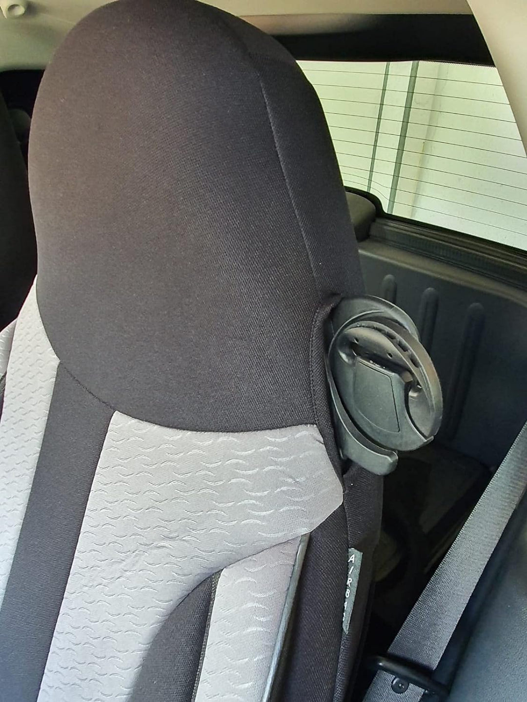 BREMER SITZBEZÜGE Mass Sitzbezüge kompatibel mit Smart fortwo 450 451 Fahrer &amp; Beifahrer MD501 Schwa