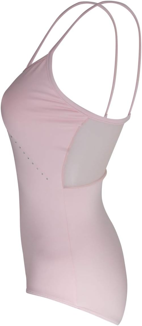 Intermezzo Mädchen Ballett Leotard/Body 31584 Bodymeredstrap - Ärmellos - Spaghetti-Träger - Made in